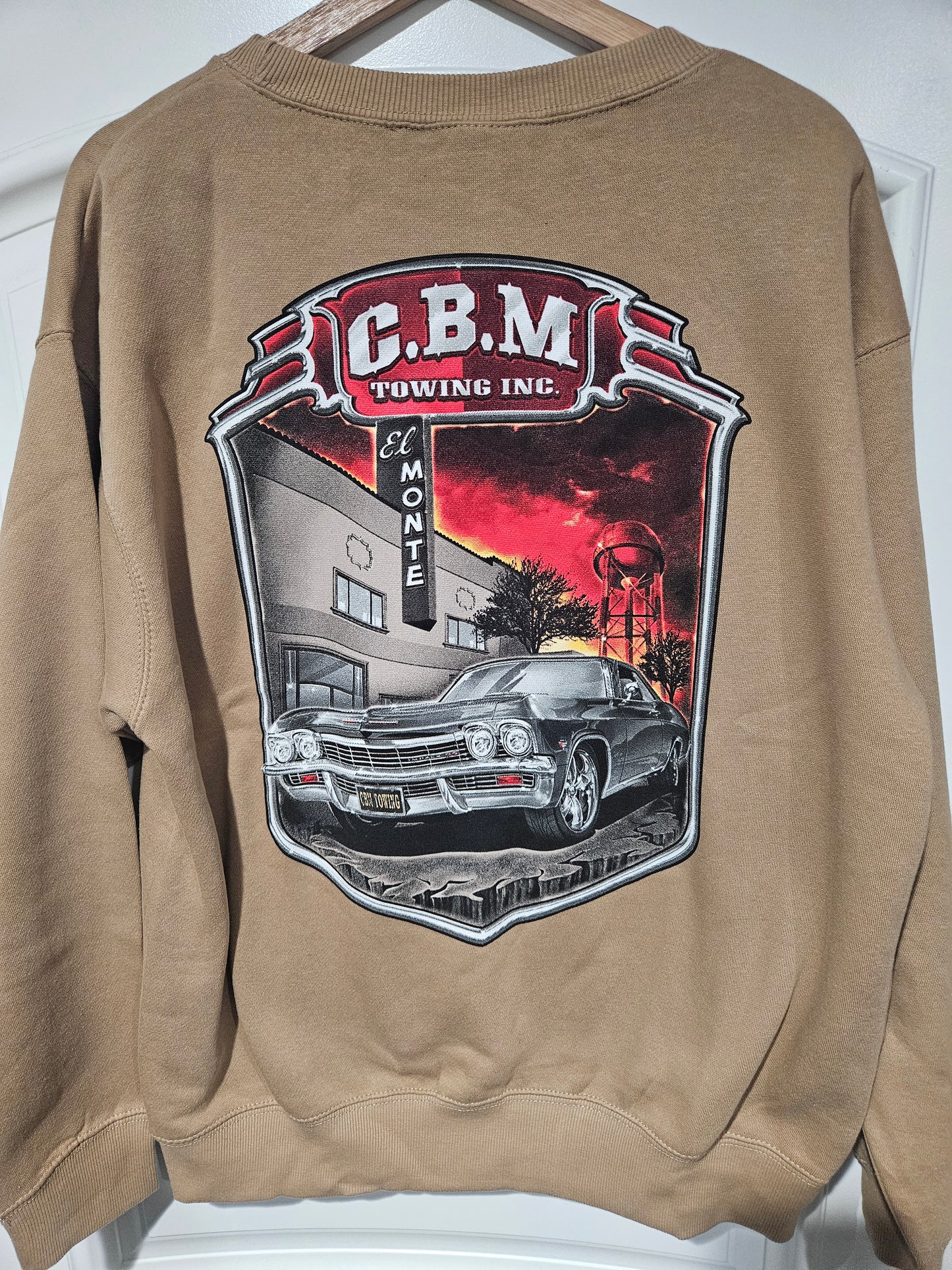 Memories of El Monte Chevy Impala crewneck