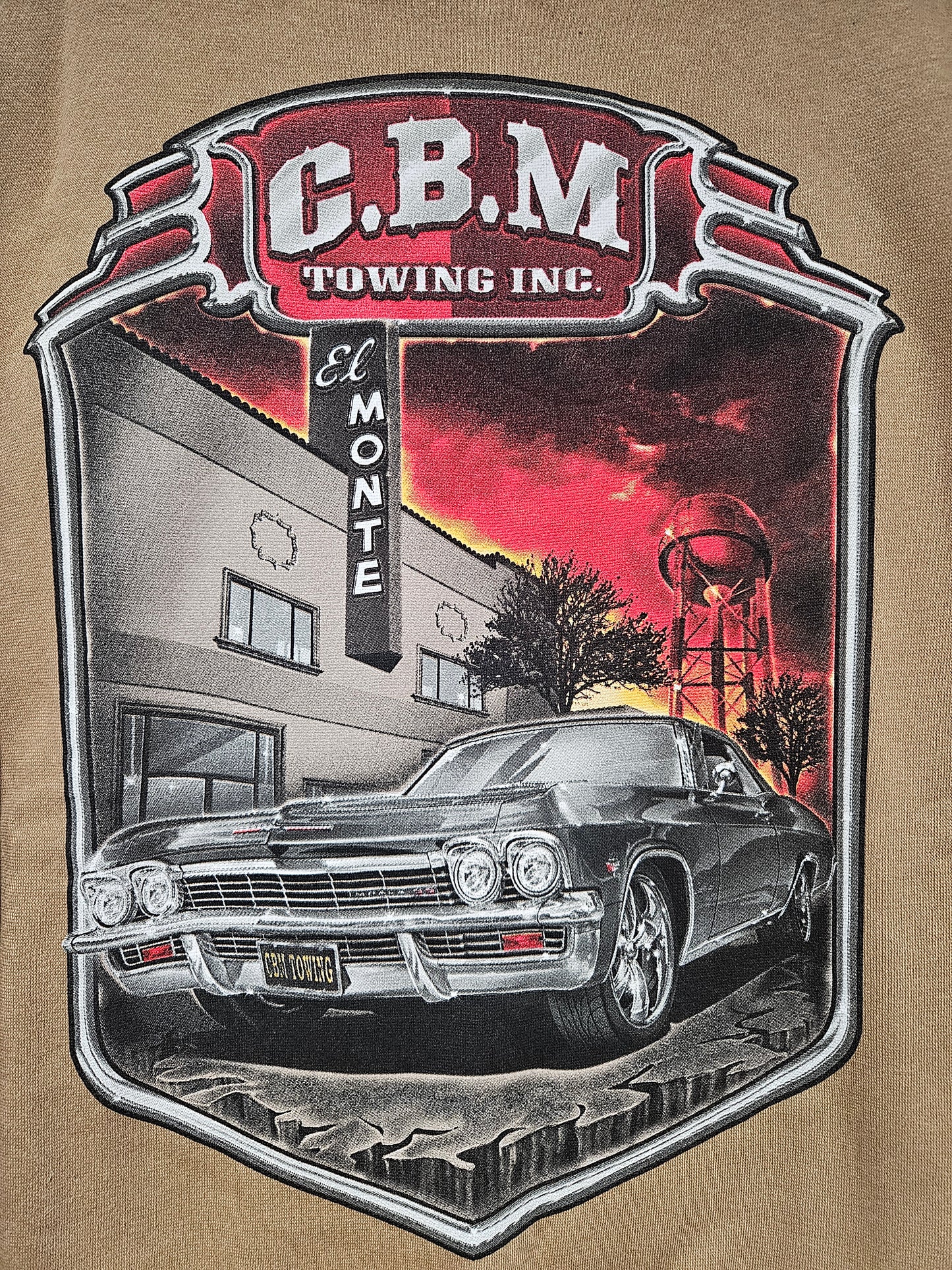 Memories of El Monte Chevy Impala crewneck
