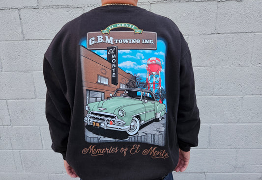 Memories of El Monte Chevy Deluxe crewneck