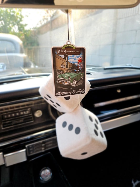 "Memories of El Monte" air freshener