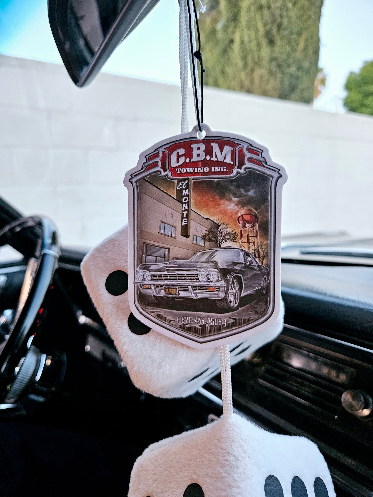 "Memories of El Monte" air freshener