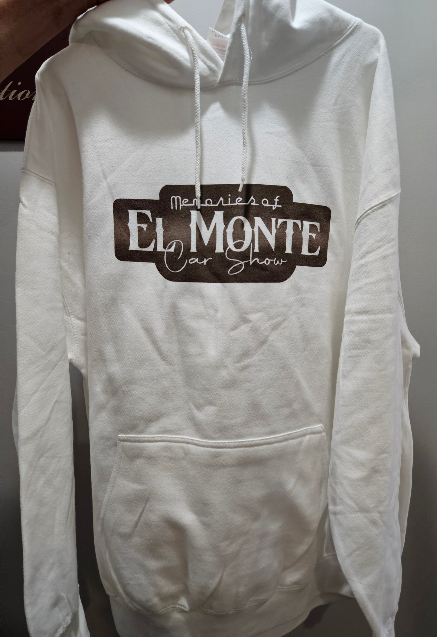 Memories of El Monte White Hoodie sweatshirt