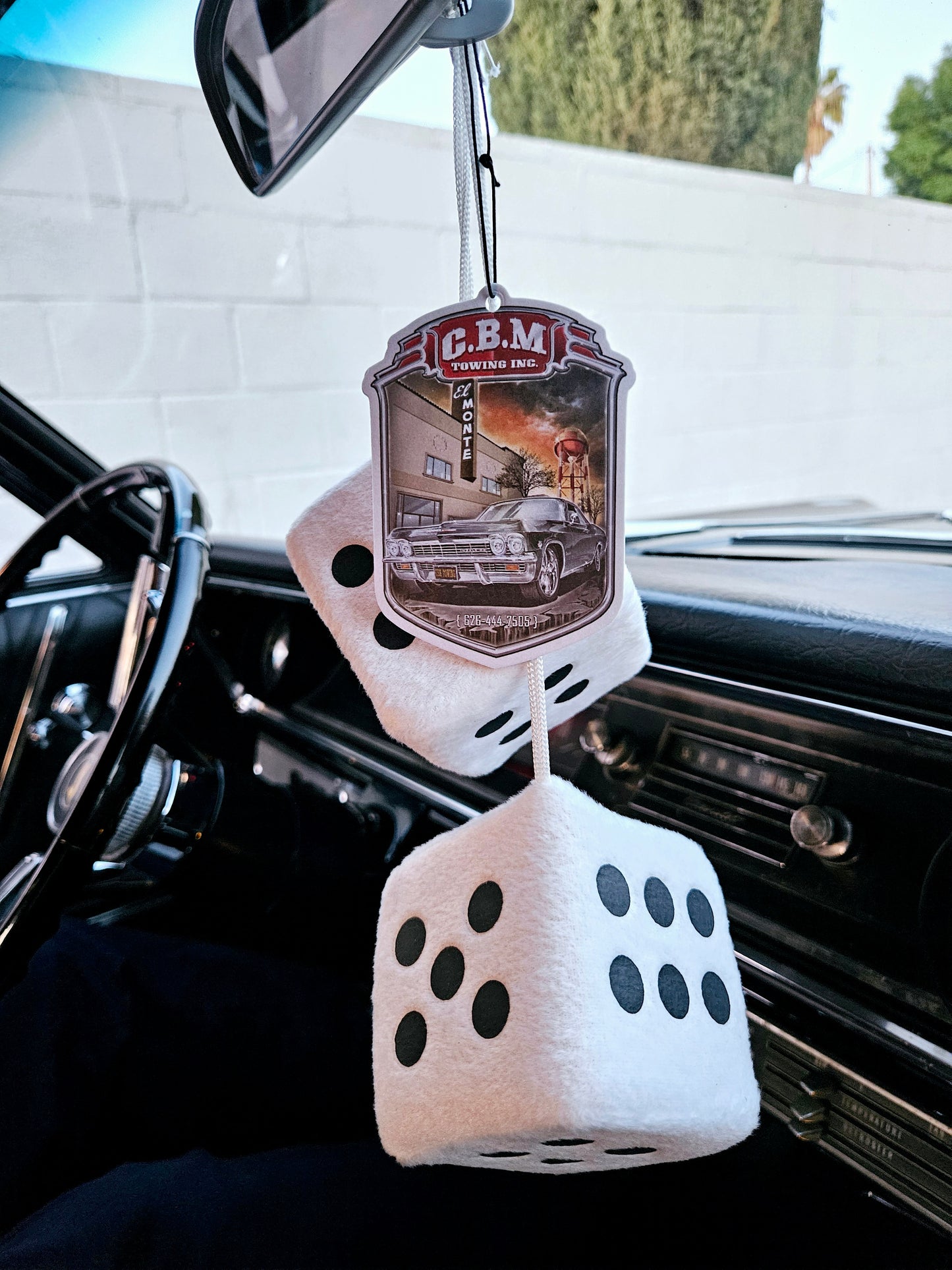 "Memories of El Monte" air freshener