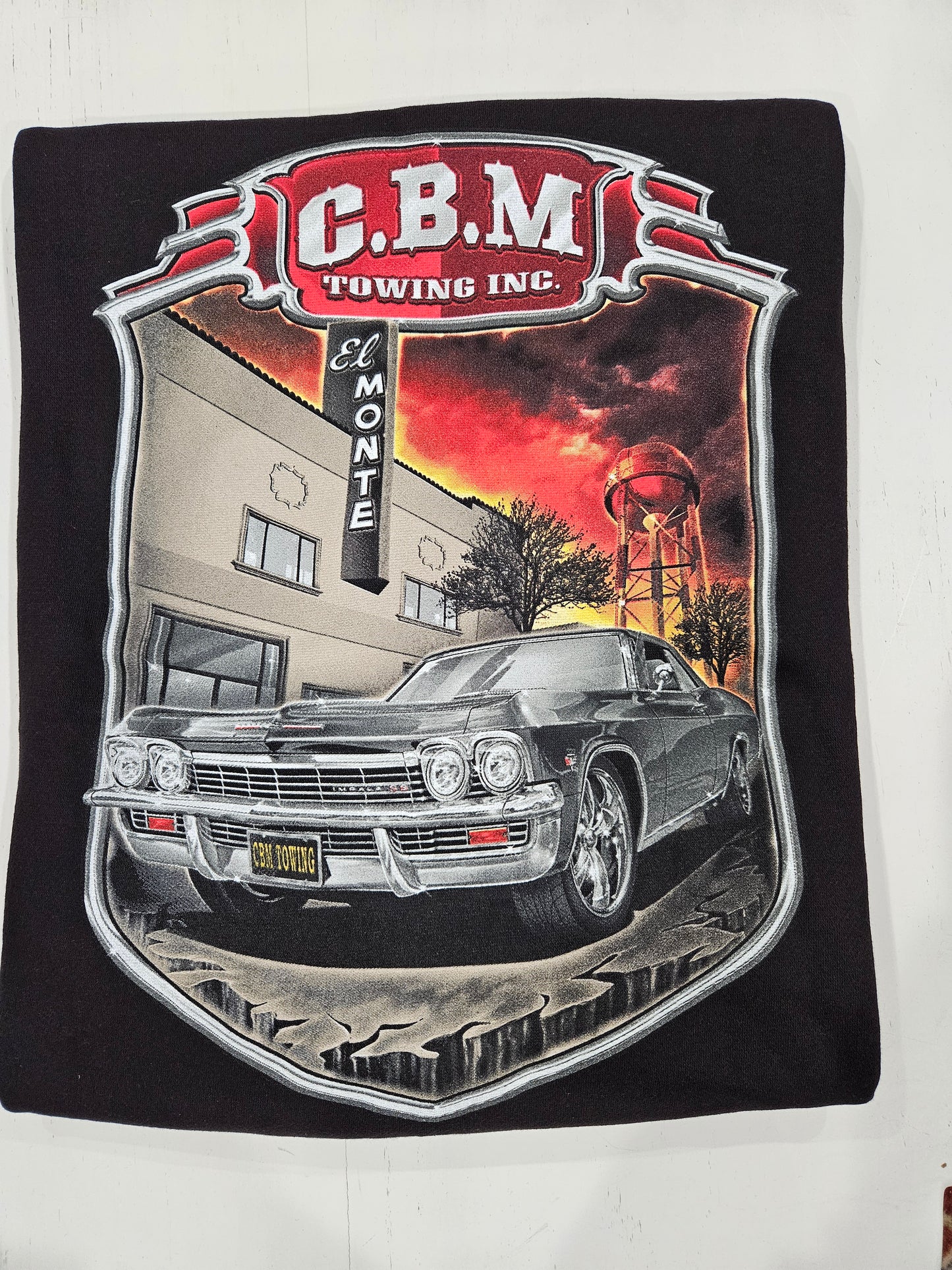 Memories of El Monte Impala crew neck sweater