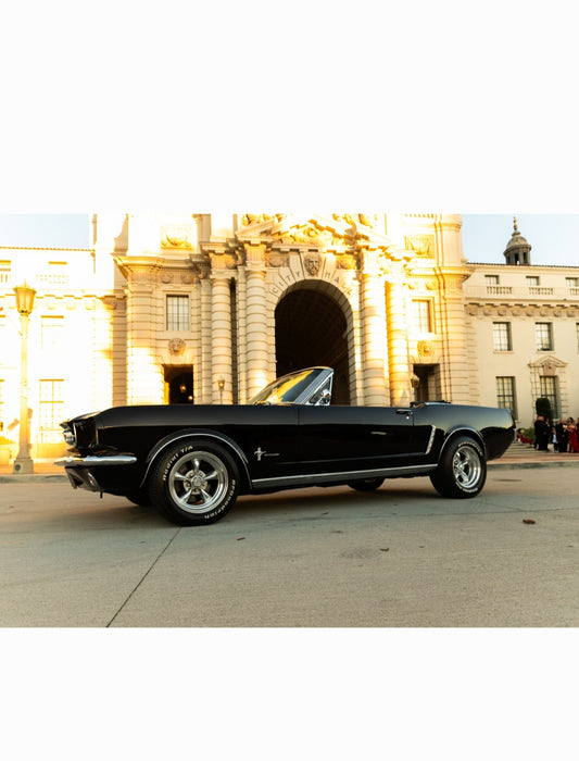 1965 Mustang Convertible.  Classic, vintage car rental for photo & video shoots.