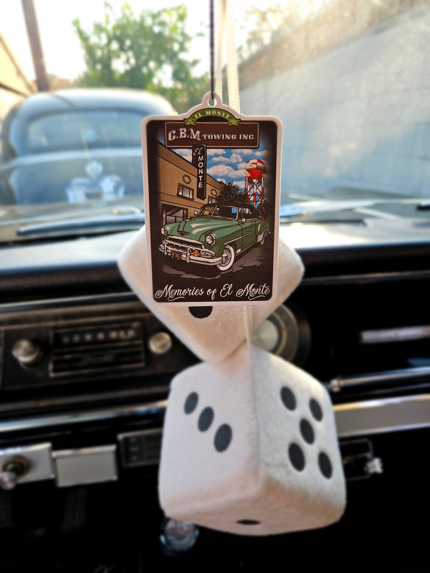 "Memories of El Monte" air freshener